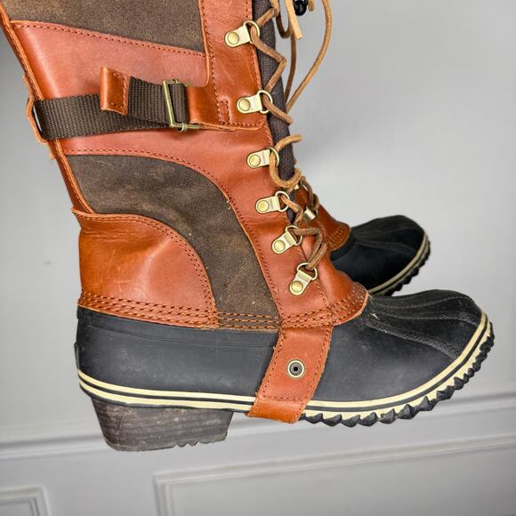 Sorel Conquest Carly II Boot Winter Boots Womens 9 - Picture 4 of 13